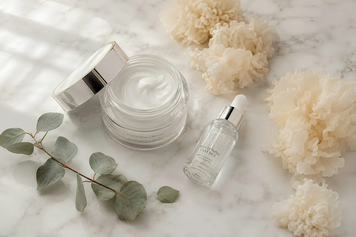 Creme e sérum com eucalipto